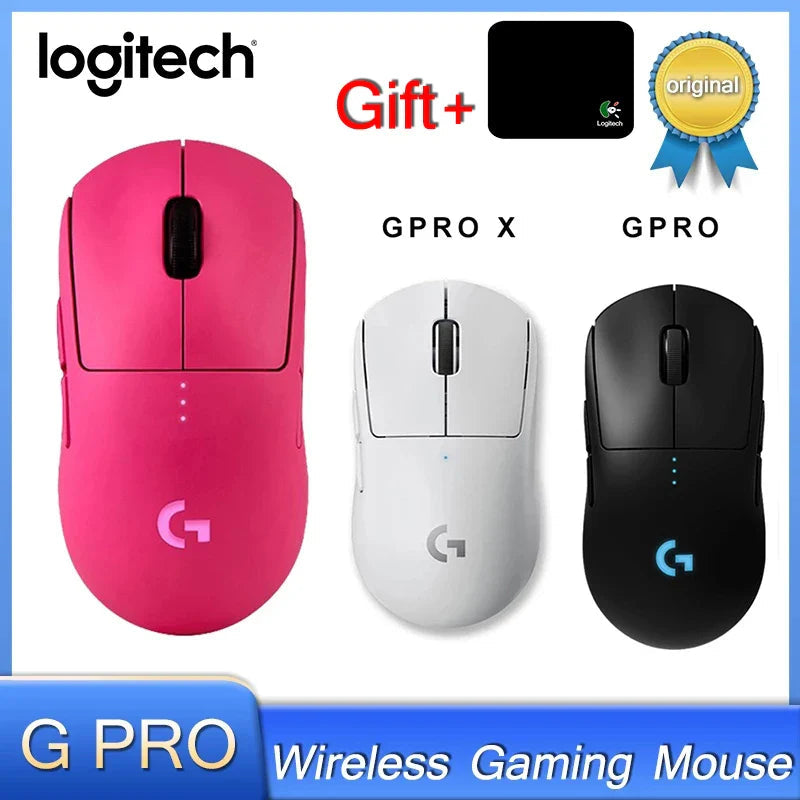 Logitech G PRO X Superlight Wireless Gaming Mouse 16K DPI Sensor Pink Wireless Gaming Mouse 25K HERO Mechanical Gaming Mouse Lootquake LLC  Techno geeks