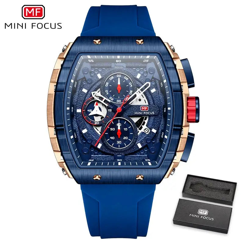 Sports Mens Watches Top Brand Luxury Waterproof Quartz Watch for Men Silicone Strap Fashion Wristwatches Relogio Masculino 0399G Lootquake LLC  Techno geeks