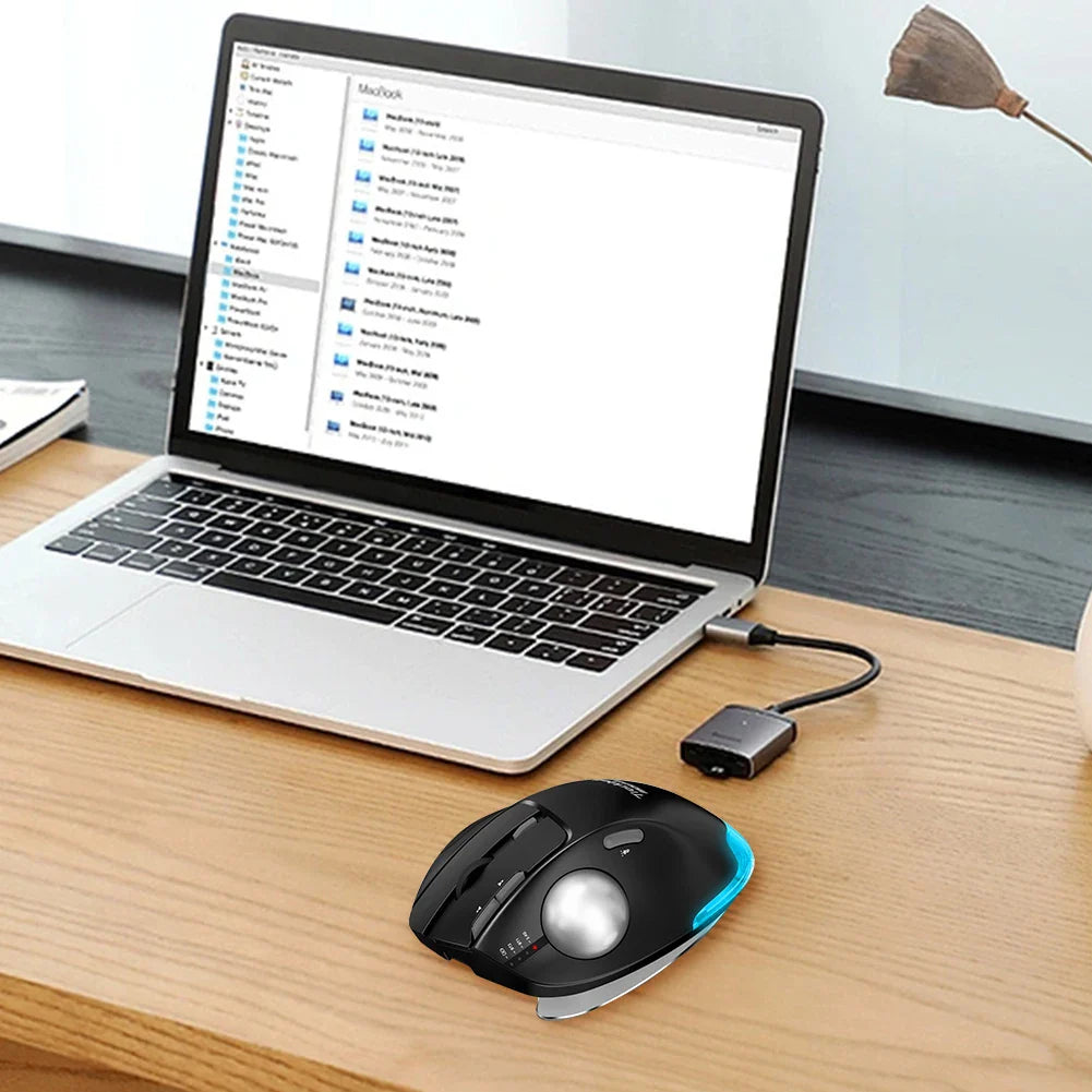 Vertical Gaming Mouse 2.4G Ergonomic Gamer Mice 4800DPI 5 Level DPI Adjustable for PC Computer Accessories Lootquake LLC  Techno geeks