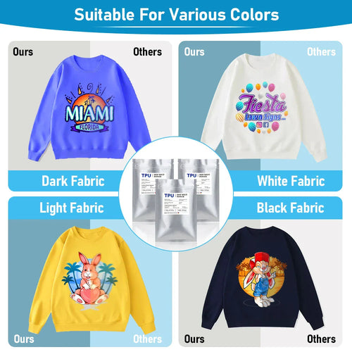 0.5kg DTF Powder DTF Printer Hot Melt Powder for DTF Transfer Film DTF Printer DTF Poliamida Powder for DTF Direct Transfer Film Lootquake LLC  Techno geeks