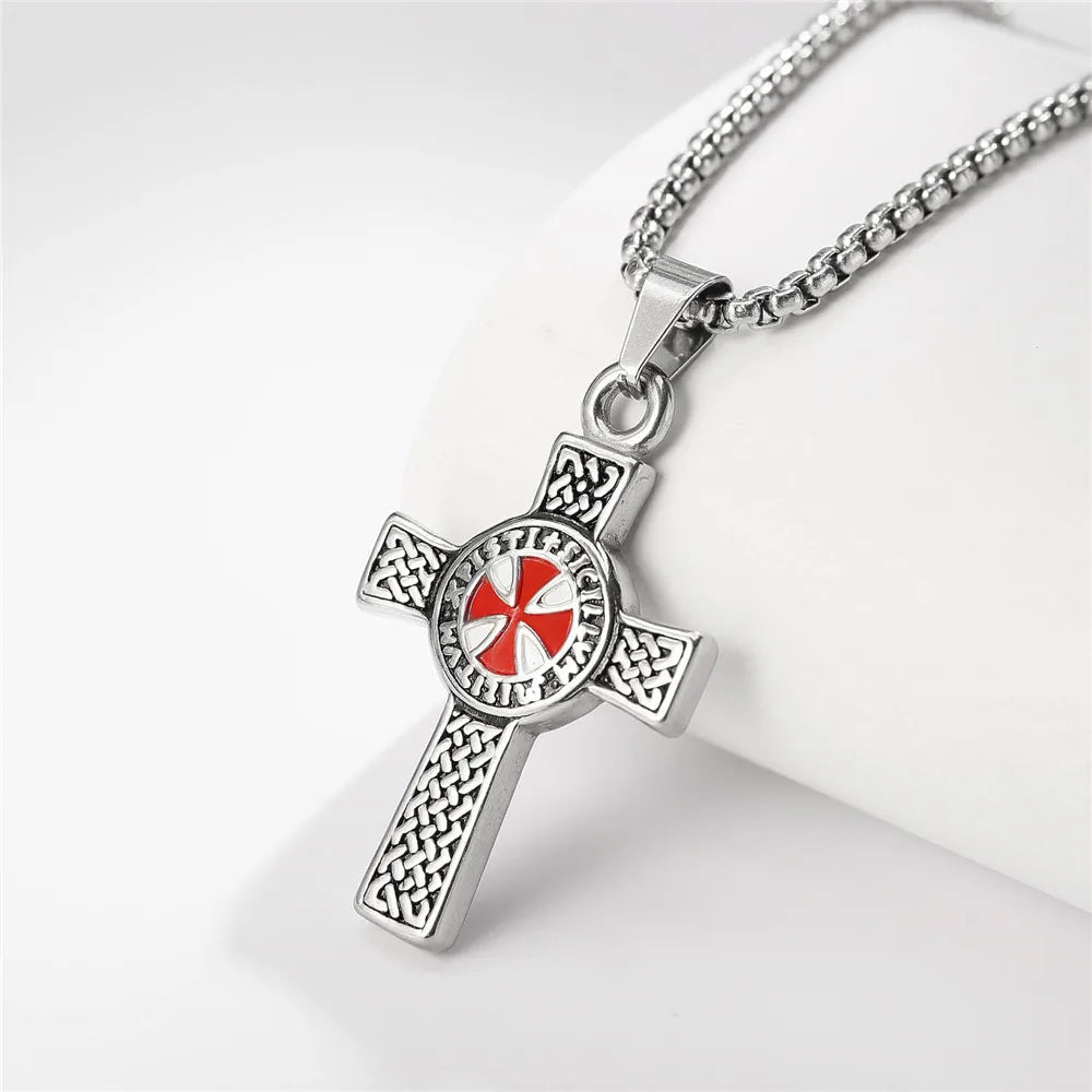 Exquisite Shining Crystal Cross Necklace Pendant Lucky Charming Fashion Jewelry Gift Unisex Lootquake LLC  Techno geeks