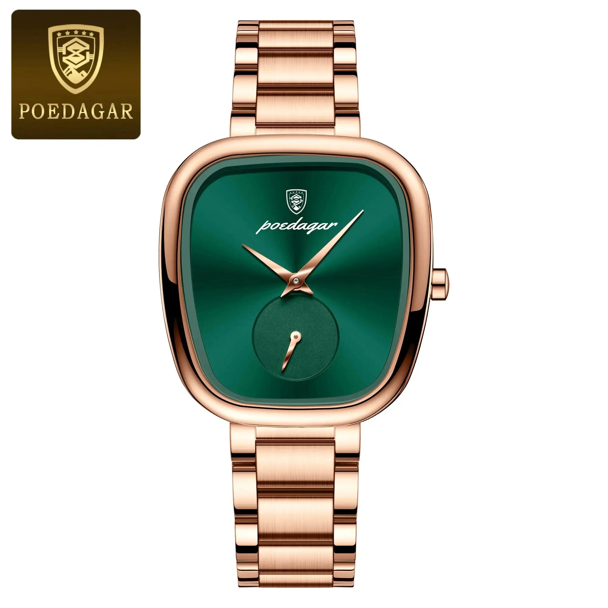 POEDAGAR Luxury Watch for Woman Waterproof Stainless Steel Quartz Ladies Watch High Quality Women's Watches Elegant Female Clock Lootquake LLC  Techno geeks