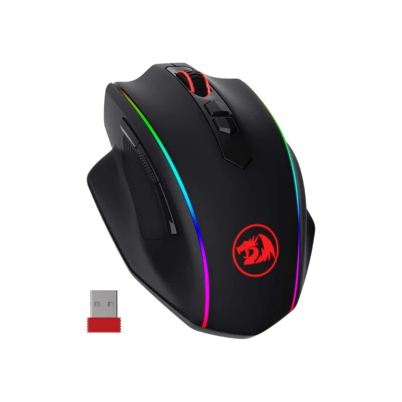 Redragon M686 Wireless Gaming Mouse, 16000 DPI Wired/Wireless Gamer Mouse with Professional Sensor, 45-Hour Durable Power Capaci Lootquake LLC  Techno geeks