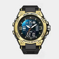 [Men's Digital Chronograph Watch] Multi-sport Chronograph Watch Men's Digital Quartz Watch With Alarm Luminous Date The Ideal Gi Lootquake LLC  Techno geeks