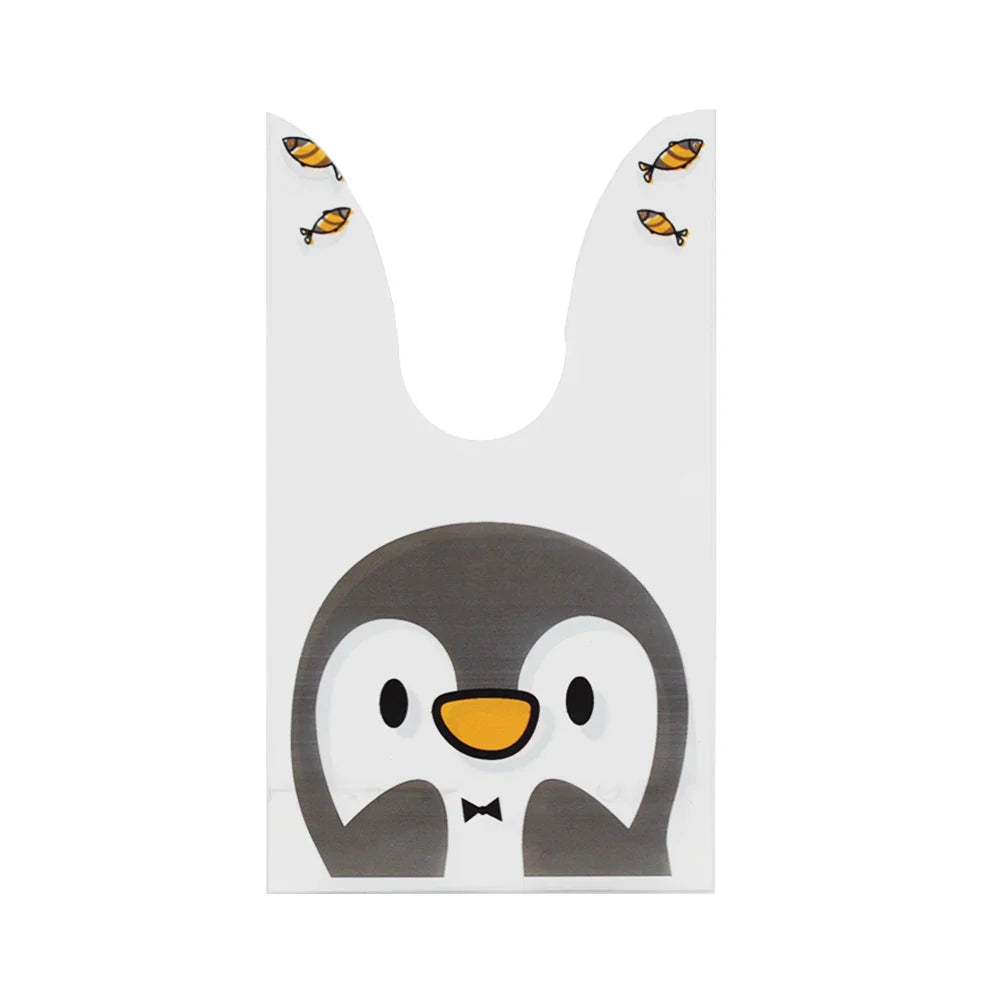 50Pcs Easter Rabbit Ear Bags Cookie Candy Gift Plastic Bags Pouch Baking Packaging for Biscuits Easter Decoration 2024 Birthday Lootquake LLC  Techno geeks