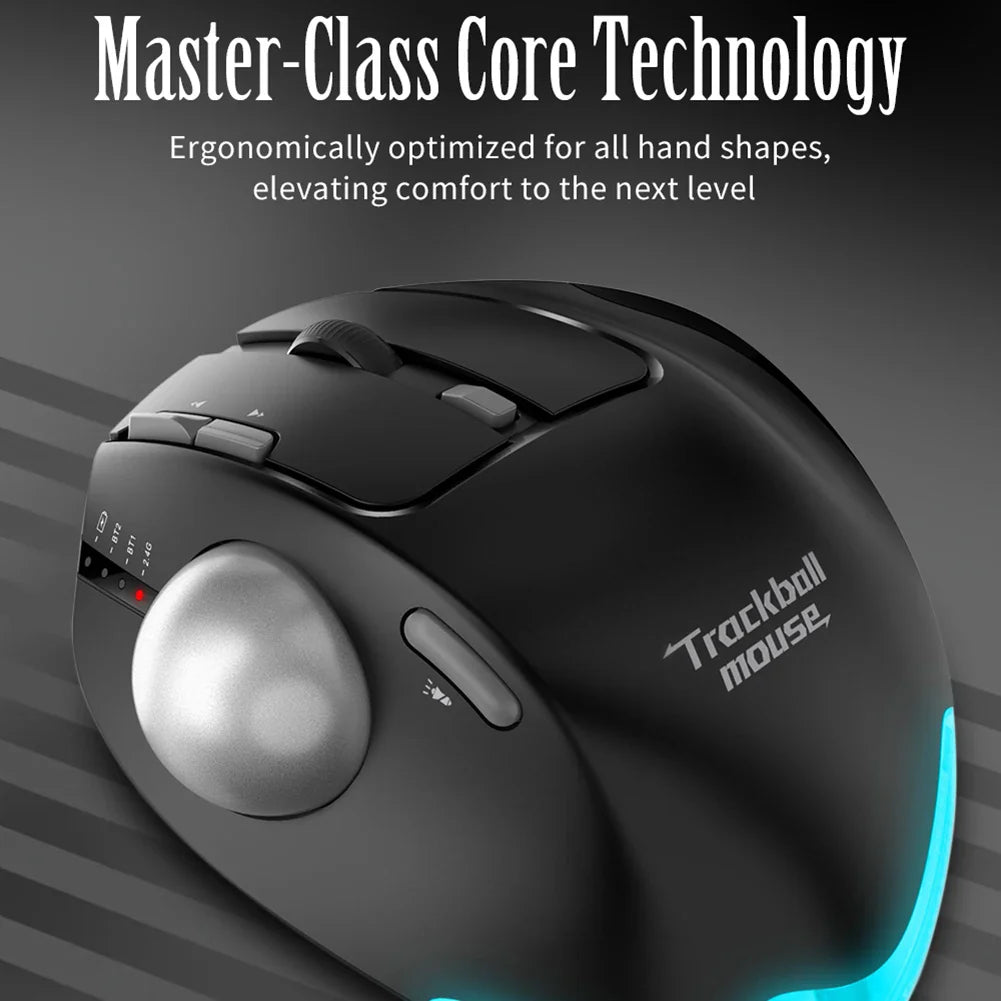 Vertical Gaming Mouse 2.4G Ergonomic Gamer Mice 4800DPI 5 Level DPI Adjustable for PC Computer Accessories Lootquake LLC  Techno geeks