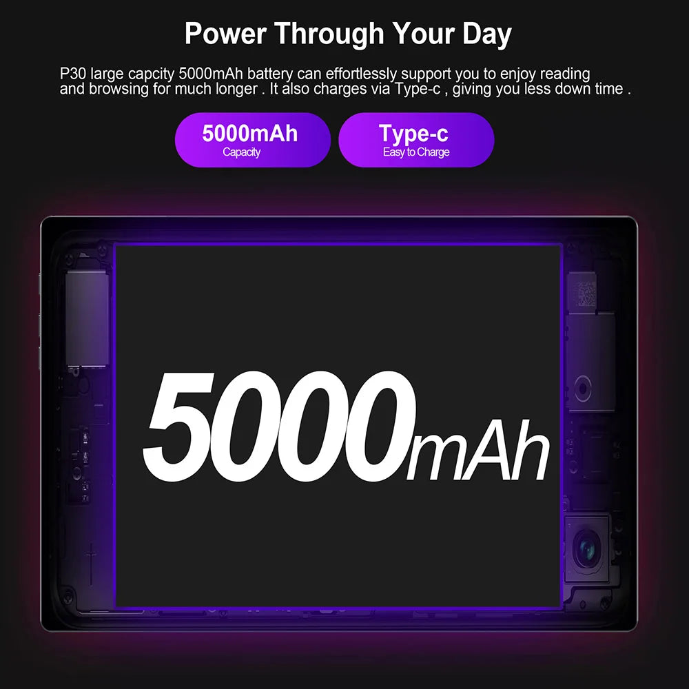 BDF New 10.1 Inch Android Tablets Octa Core 8GB RAM 256GB ROM 4G LTE Network AI Speed-up Tablet PC Dual SIM Dual 5G Wifi Type-C Lootquake LLC  Techno geeks