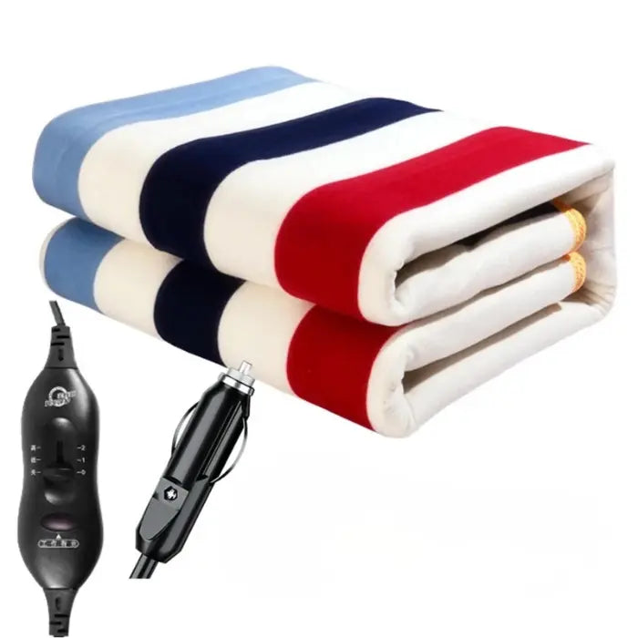 12V Car Electric Heated Blanket Energy Saving Warm Throw for Truck RV SUV Moktan Sabai  Techno geeks
