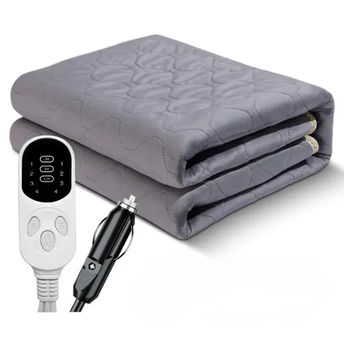 12V Car Electric Heated Blanket Energy Saving Warm Throw for Truck RV SUV Moktan Sabai  Techno geeks
