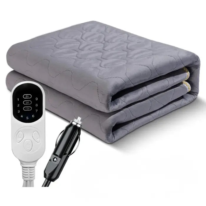12V Car Electric Heated Blanket Energy Saving Warm Throw for Truck RV SUV Moktan Sabai  Techno geeks