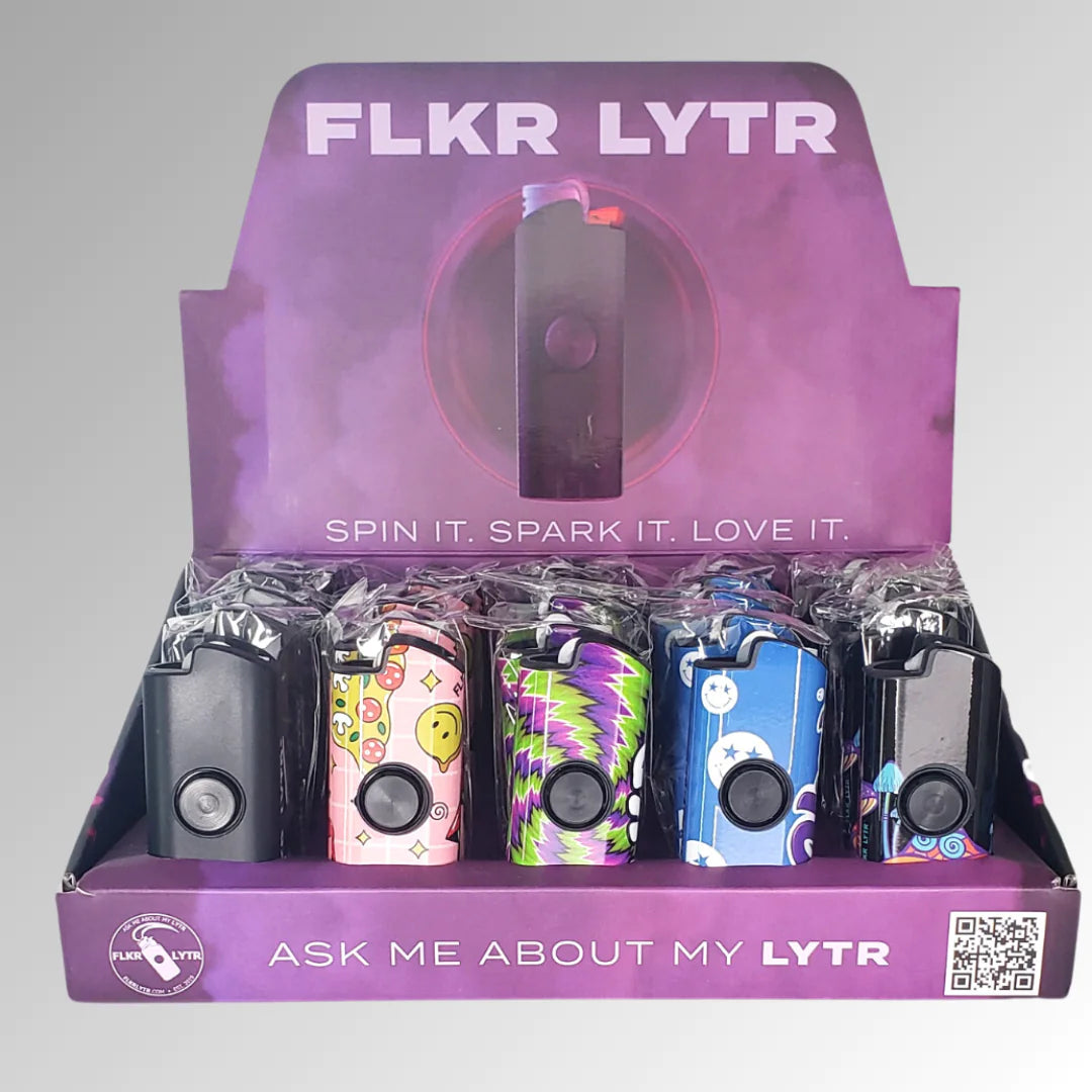 FLKR LYTR: Mutli-color Retail Display Box Case for BIC® | FLKR LYTR - $125.00 Techno geeks  Techno geeks
