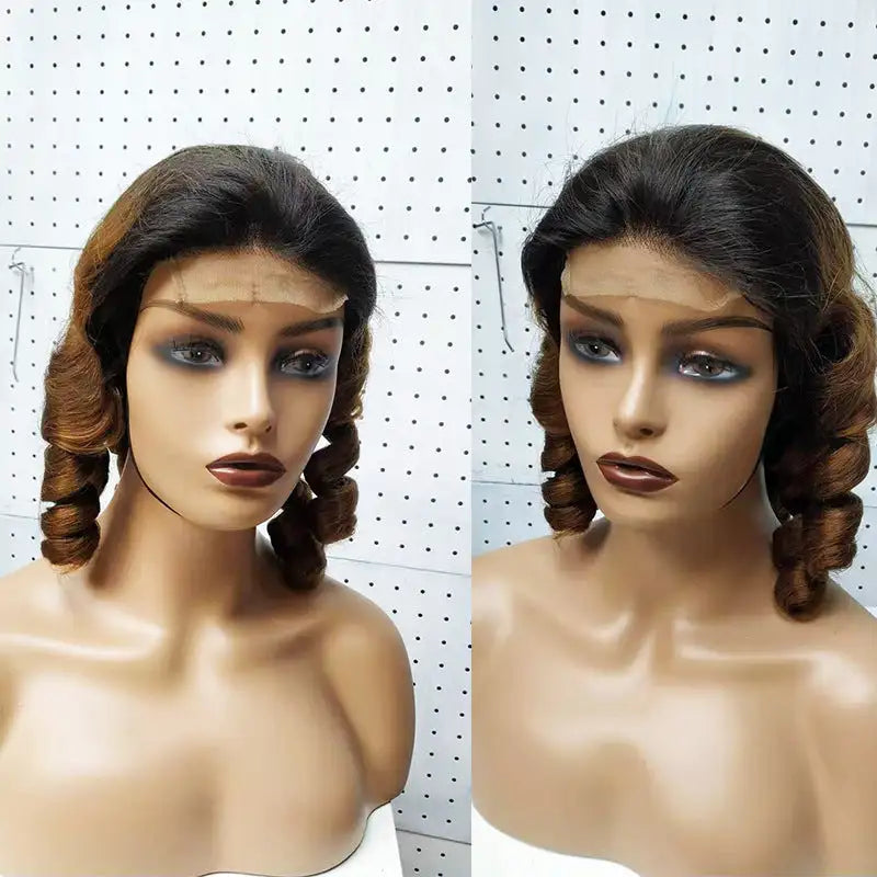 Double Drawn Funmi Hair Wigs  Lace Wig Spring Curly Lootquake LLC  Techno geeks