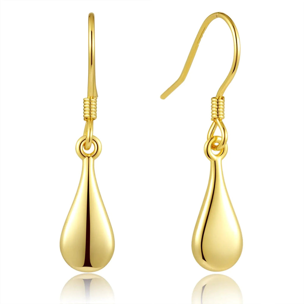 ToHeart Tear Drop Earrings Jewelry Drop Earrings Lightweight Gold Earrings Dangle Gifts Bff Birthday Lootquake LLC  Techno geeks