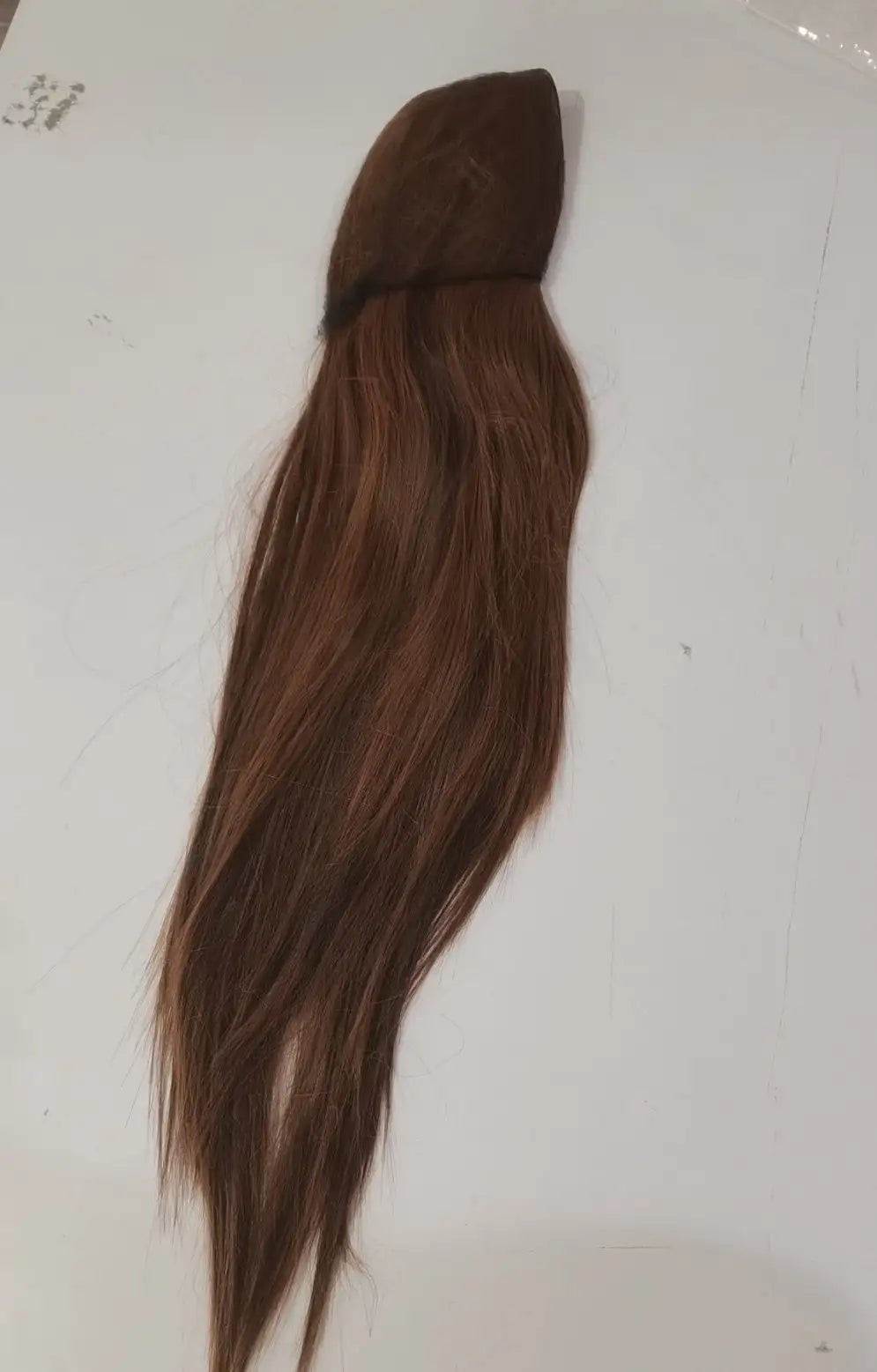 Black long straight hair wig cover Lootquake LLC  Techno geeks