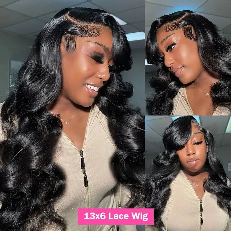 13x6 Front Lace Body Wave Lace Front Wig Human Hair Lootquake LLC  Techno geeks