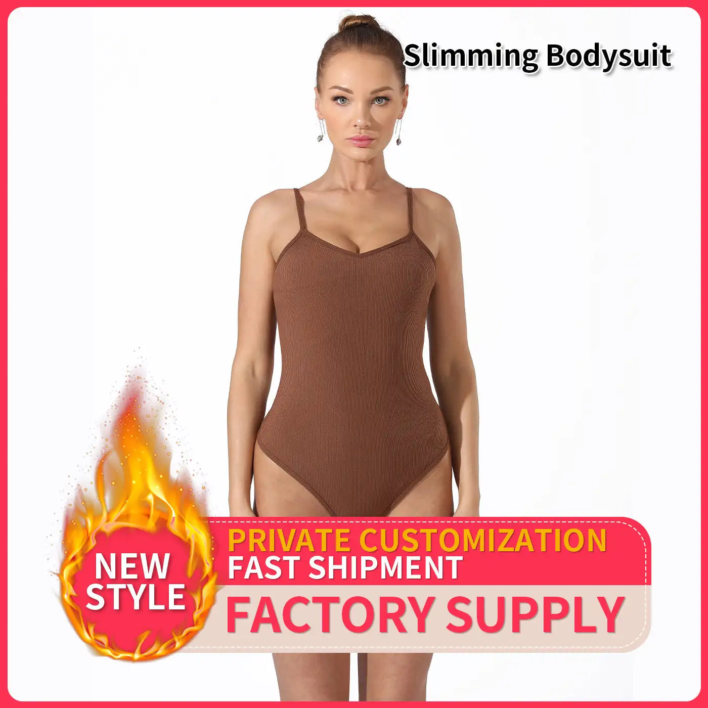 Women's Fashion Simple Solid Color Bodysuit Lootquake LLC  Techno geeks