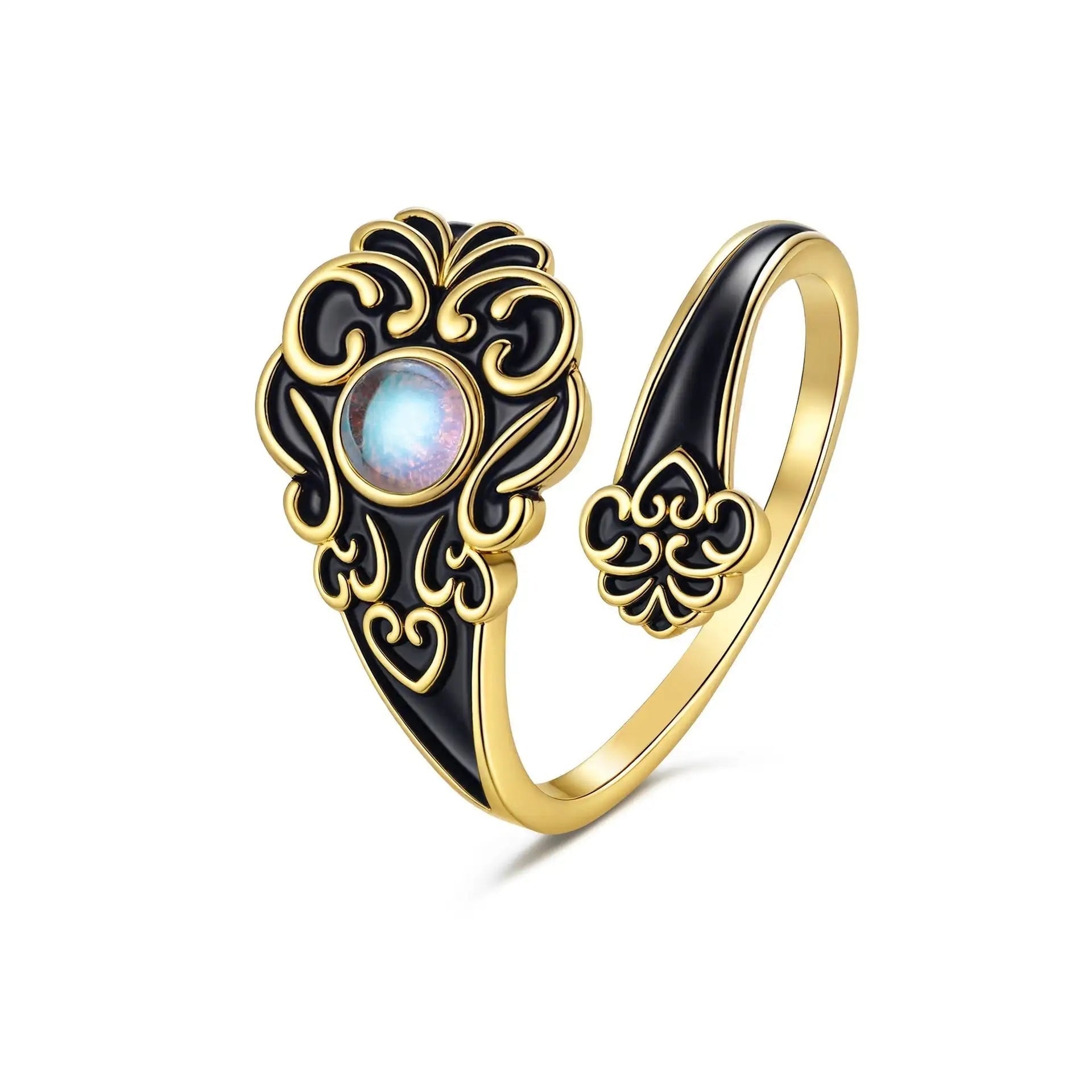 Retro Old Love Opal Ring For Women Lootquake LLC  Techno geeks
