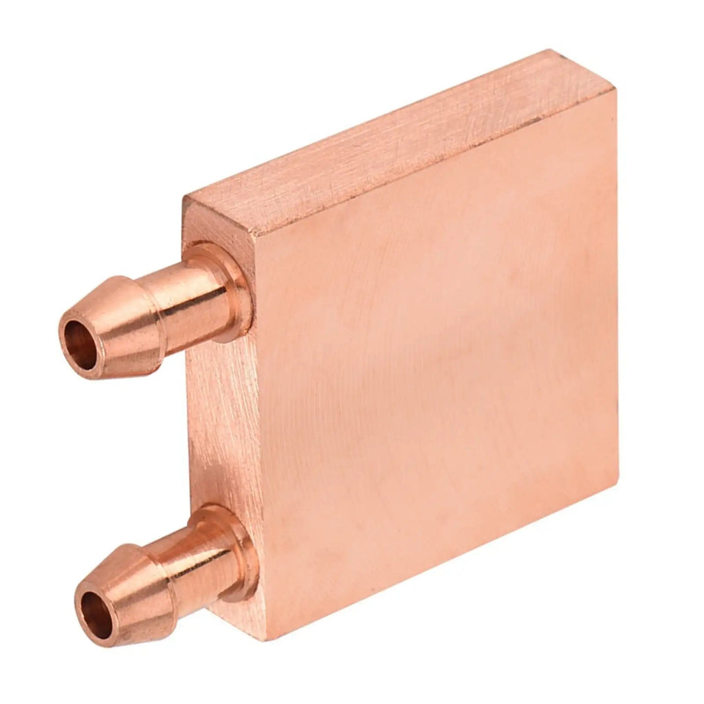 Copper Water Cooling Block for Graphics GPU Head CPU 40 * 40 * 10mm Lootquake LLC  Techno geeks
