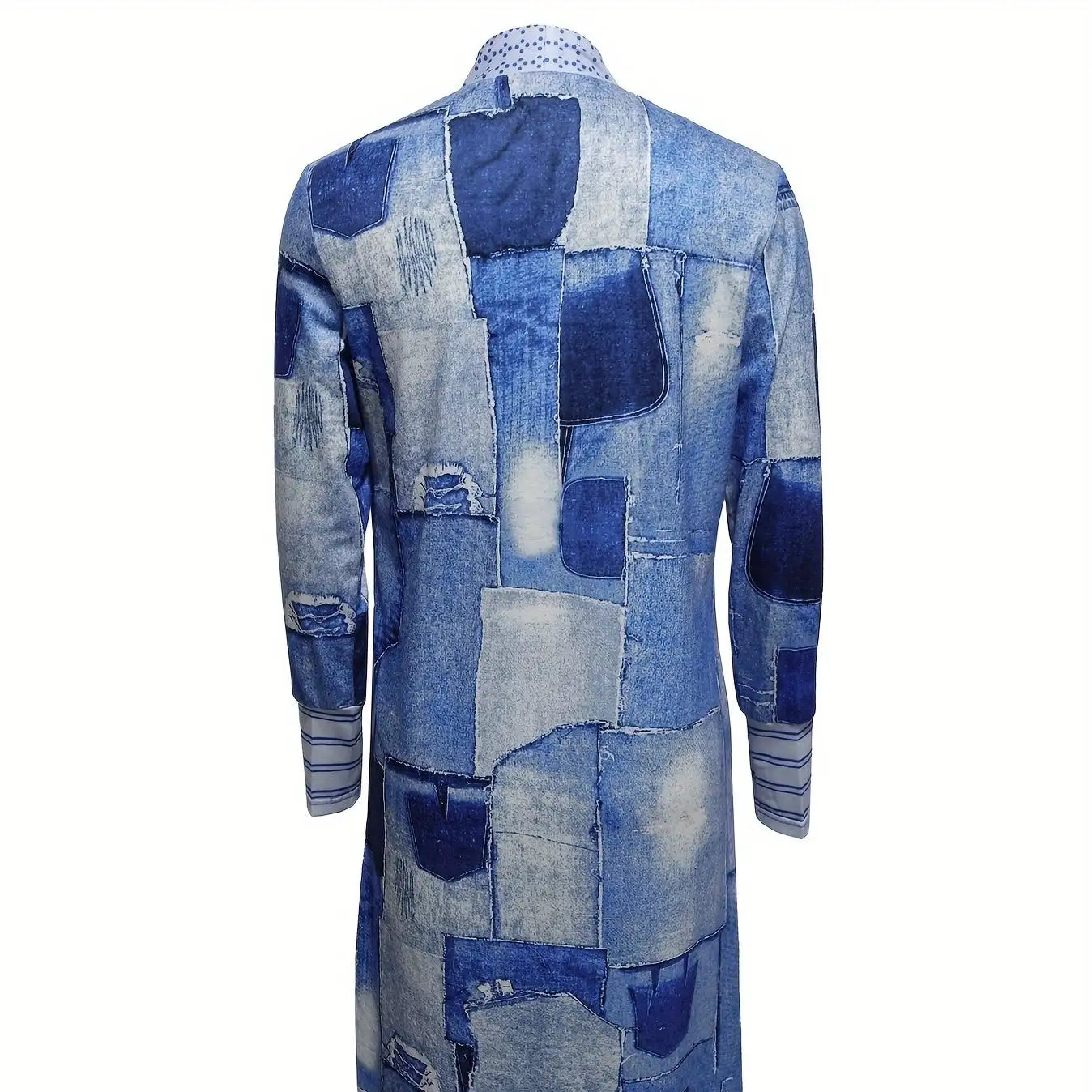 Women's Jacket Color Block Long Outer Sleeve Cardigan Casual Coat Open Front Coat Versatile Coat Lootquake LLC  Techno geeks