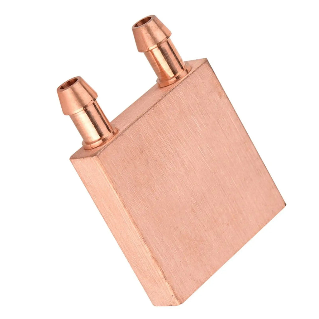 Copper Water Cooling Block for Graphics GPU Head CPU 40 * 40 * 10mm Lootquake LLC  Techno geeks