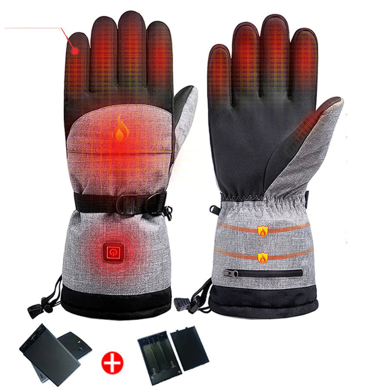 Heated Gloves with Adjustable Temperature Techno geeks  Techno geeks
