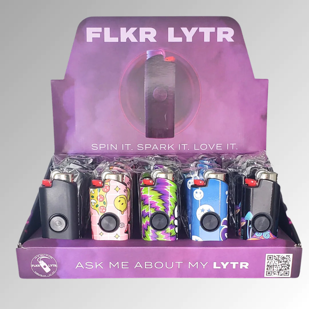 FLKR LYTR: Mutli-color Retail Display Box Case for BIC® | FLKR LYTR - $125.00 Techno geeks  Techno geeks