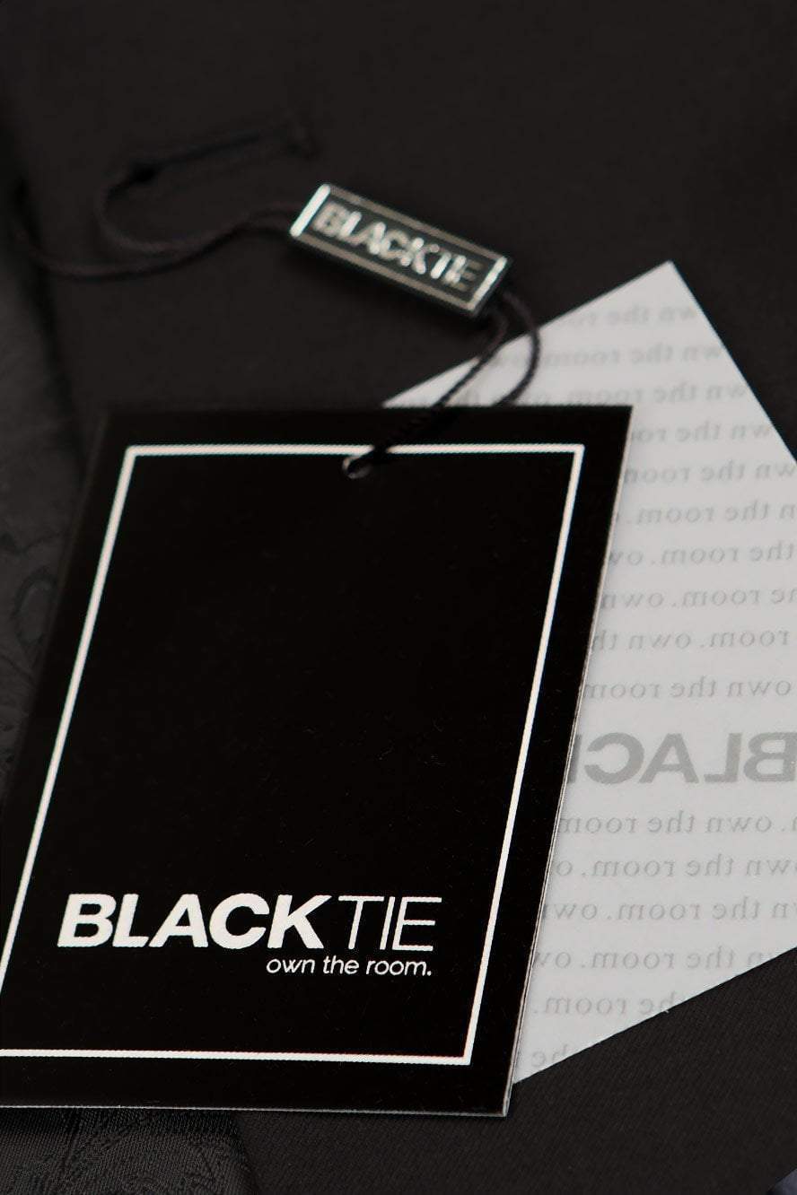 "Milan" Black Tuxedo Jacket Peak (Separates) Lootquake LLC  Techno geeks