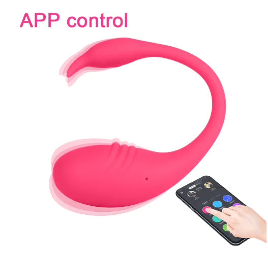 Hinia Vibrator - Fuchsia Bluetooth App Egg (One Piece) Techno geeks  Techno geeks