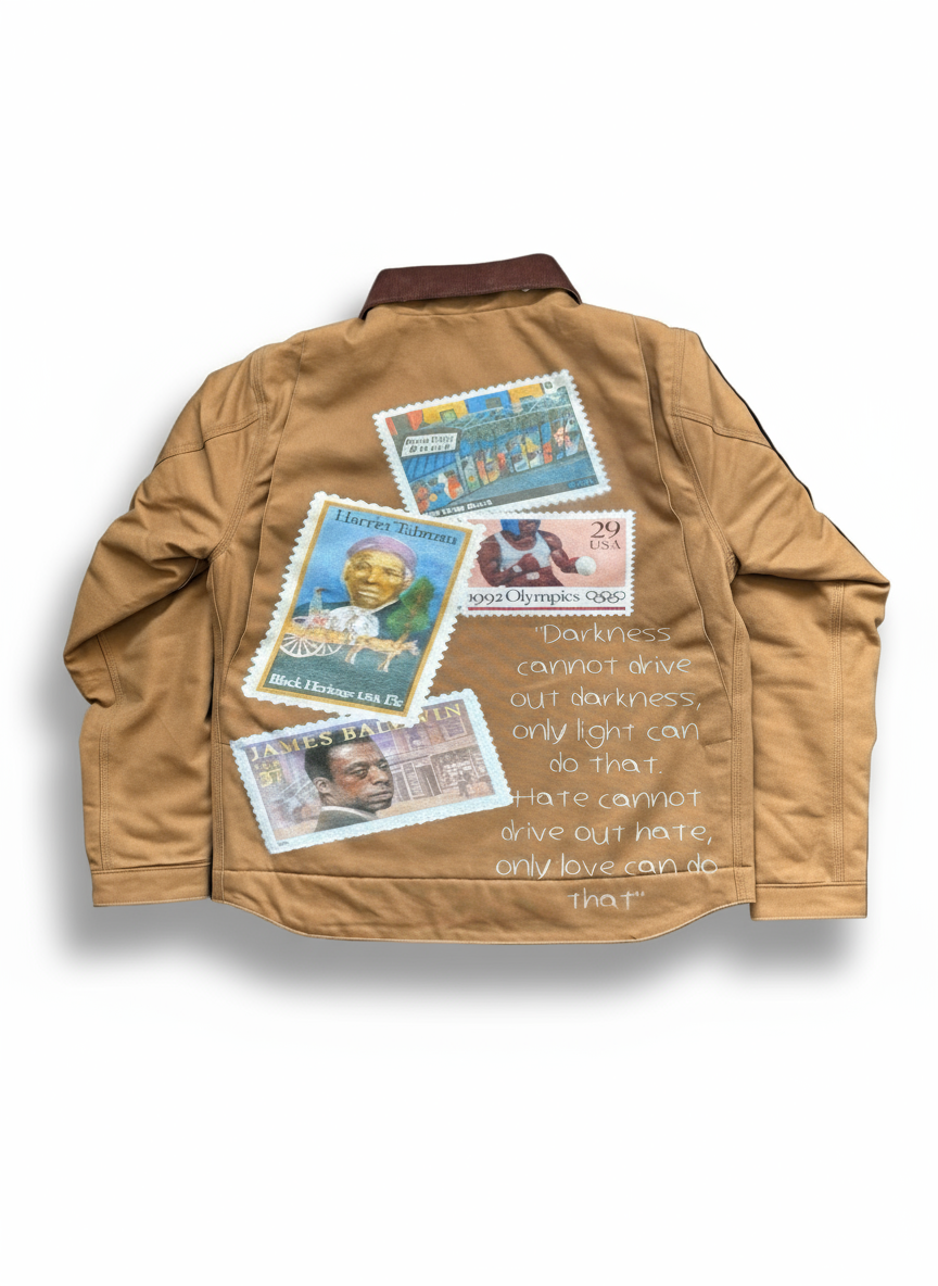 Black Heritage Carhartt Jacket KEEMSTUDIOS  Techno geeks