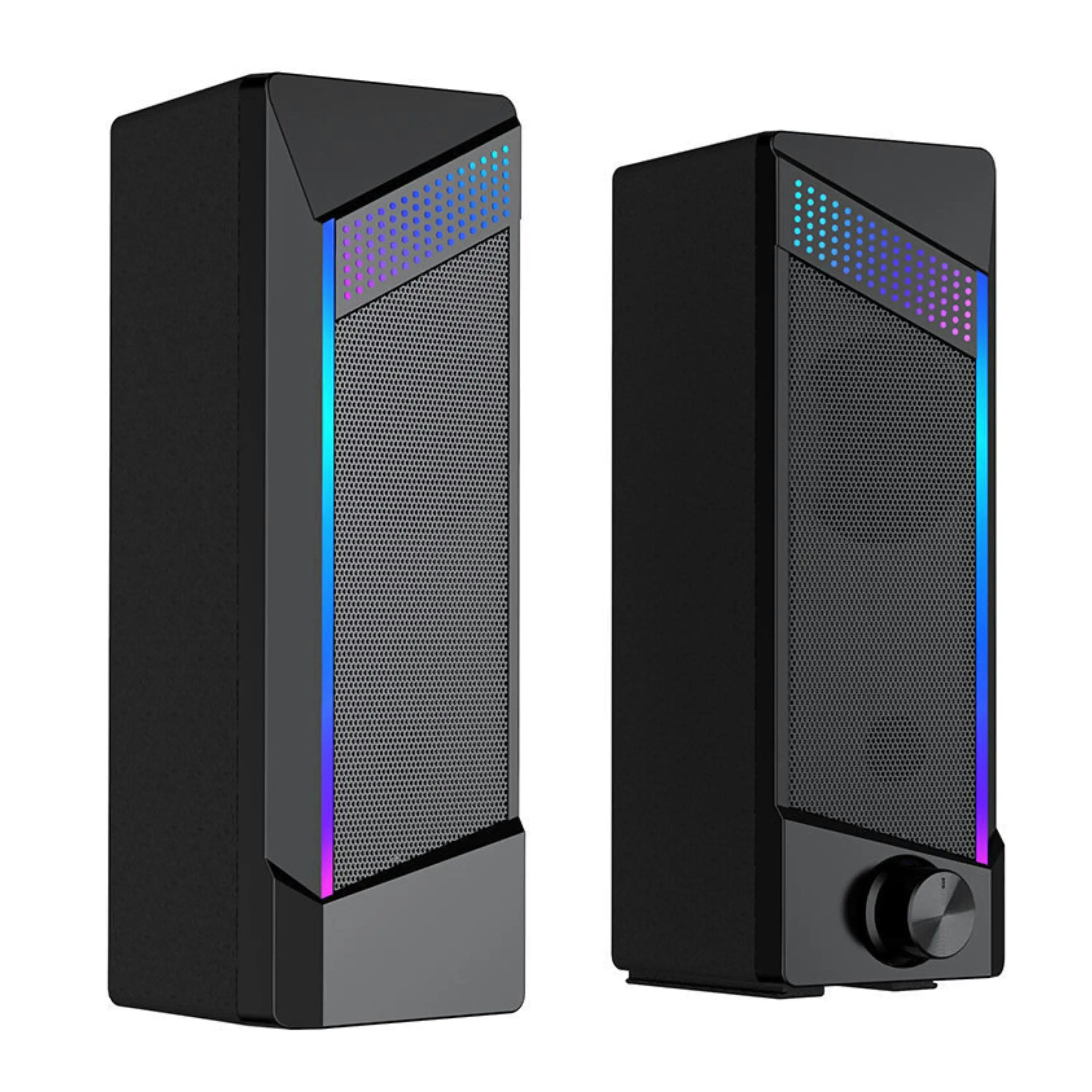 RGB USB Gaming Soundbar – 6W ABS Speaker for PC/Computer KENRO  Techno geeks