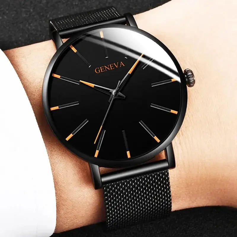 Minimalist Ultra Thin Watches For Men Lootquake LLC  Techno geeks