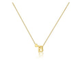 CAROVO Initial Necklaces for Women Dainty 14K Gold Plated Letter B Initial Pendant Necklace Simple Gold Initial Necklaces Jewelry Gifts for Women Valentines Gifts Lootquake LLC  Techno geeks