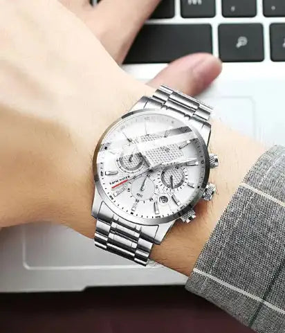 Men Fashion Sport Quartz Clock Mens Watches Lootquake LLC  Techno geeks